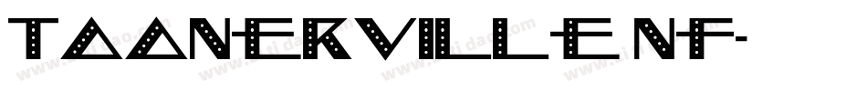 Toonerville NF字体转换